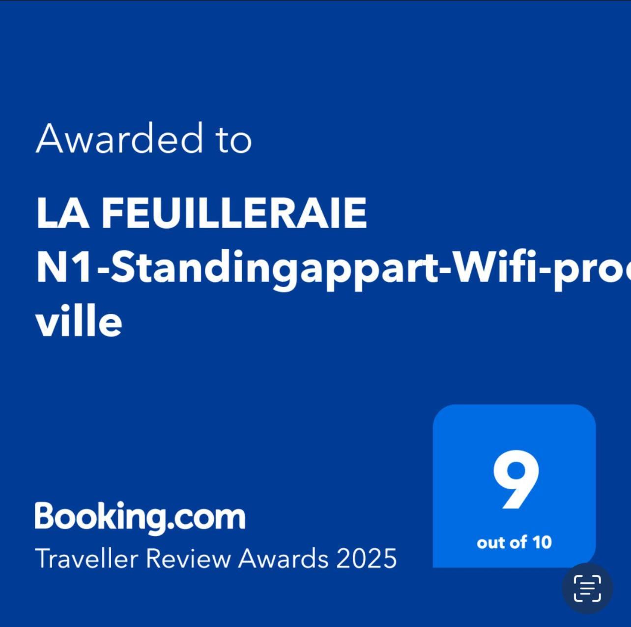 La Feuilleraie N1-Standingappart-Wifi-Proche Ville 丰特奈勒孔特 外观 照片